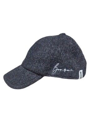 BONSAI | Wool Felt Cap • Made in Italy • Charcoal • NWT